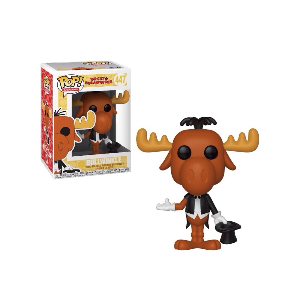 Funko Pop! Bullwinkle of Rocky & Bullwinkle #447 - Picture 2 of 7